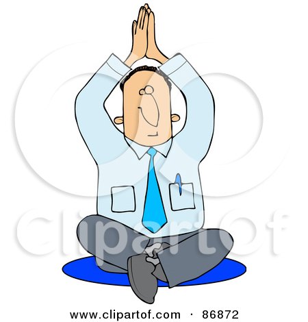 450x470 Royalty Free (Rf) Meditation Clipart, Illustrations, Vector