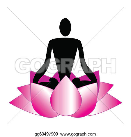 450x470 Meditation Clipart Logo