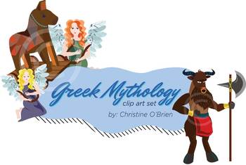 350x235 Greek Mythology Characters Clip Art By Christine O'Brien Creative