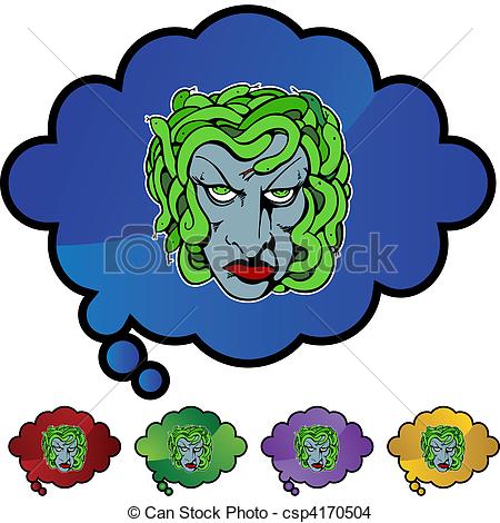 450x470 Medusa Eps Vector