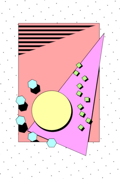 500x748 Vaporwave Clipart Medusa