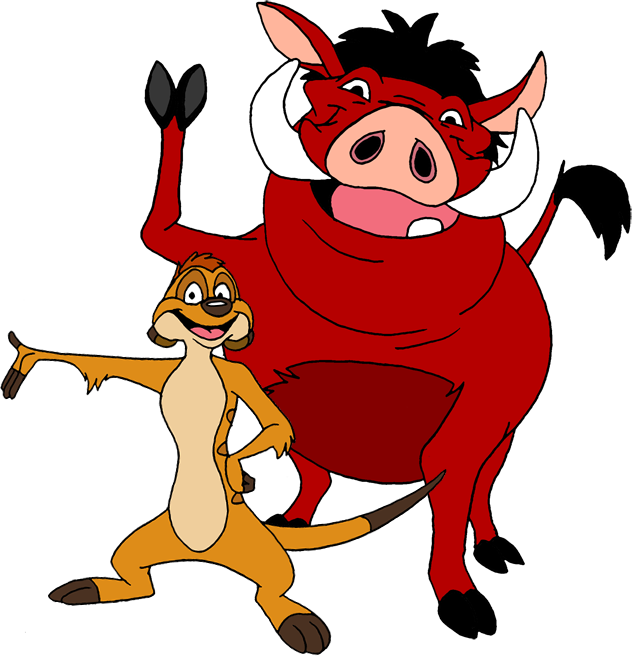 632x656 Timon And Pumbaa Are An Animated Meerkat And Warthog Duo
