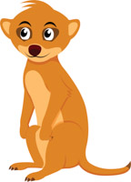 144x200 Free Meerkat Clipart