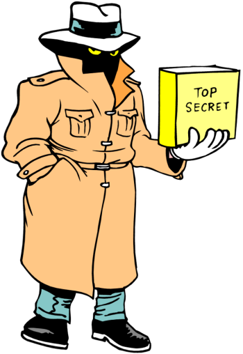 350x508 Interesting Secret Agent Clipart Hat Pencil And In Color