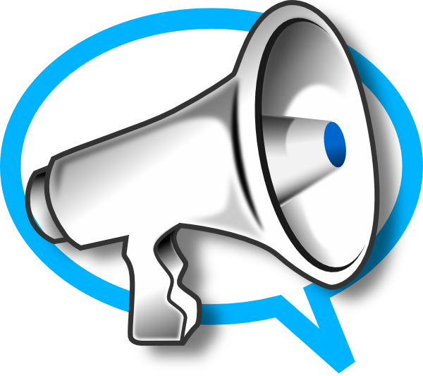 600x533 Megaphone Clip Art Free Vector Clipart Panda