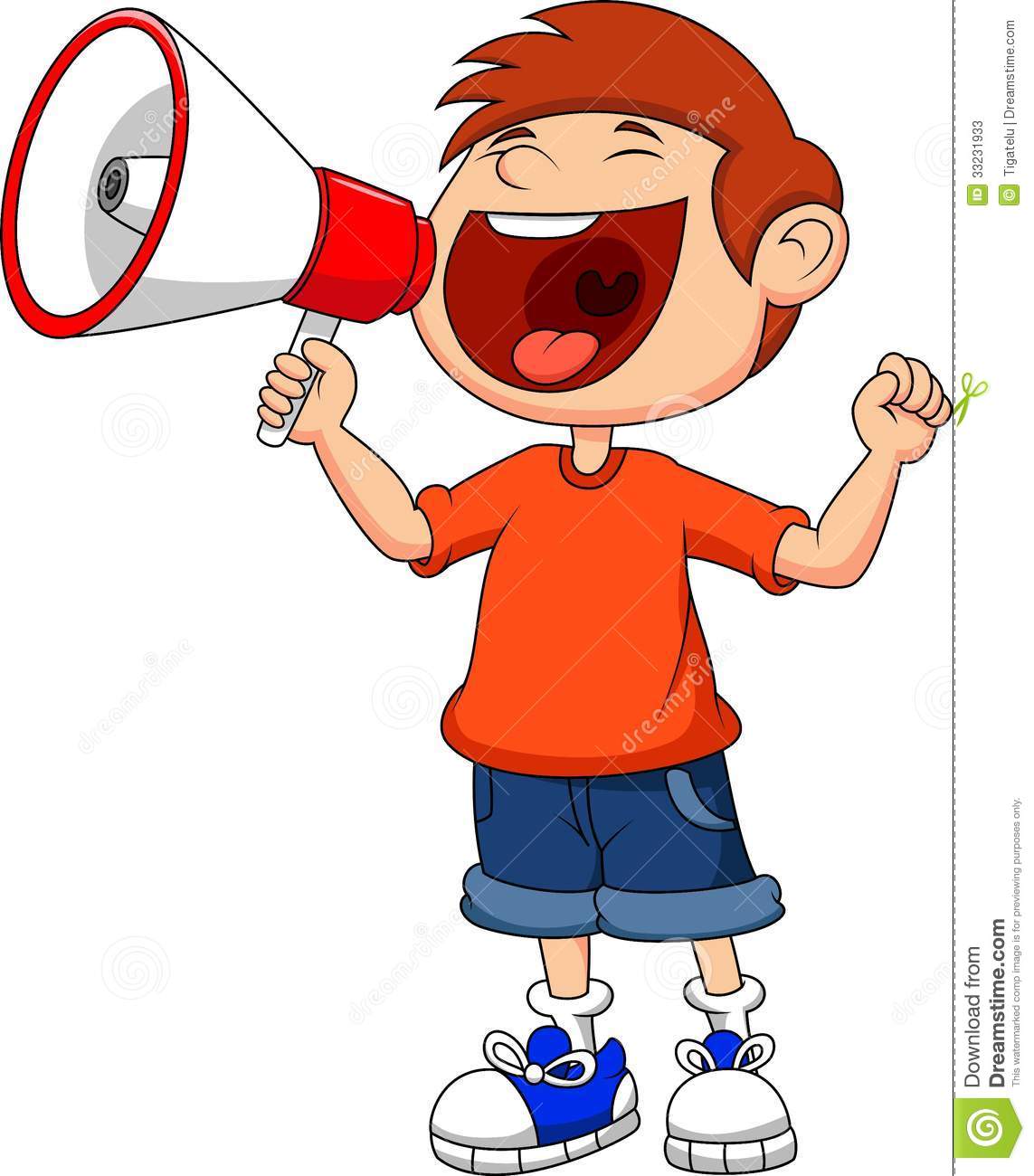 1143x1300 Yelling In Megaphone Clipart Image