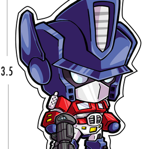 300x300 Optimus Prime Sticker Bunleungart Online Store Powered By Storenvy