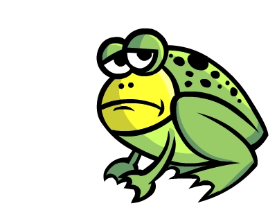 400x300 Meme Sad Frog Clipart