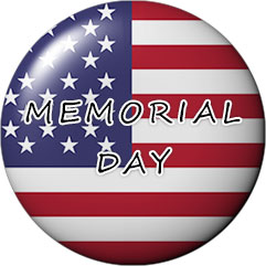 241x241 Memorial Day Clip Art Memorial Day Button Clipart