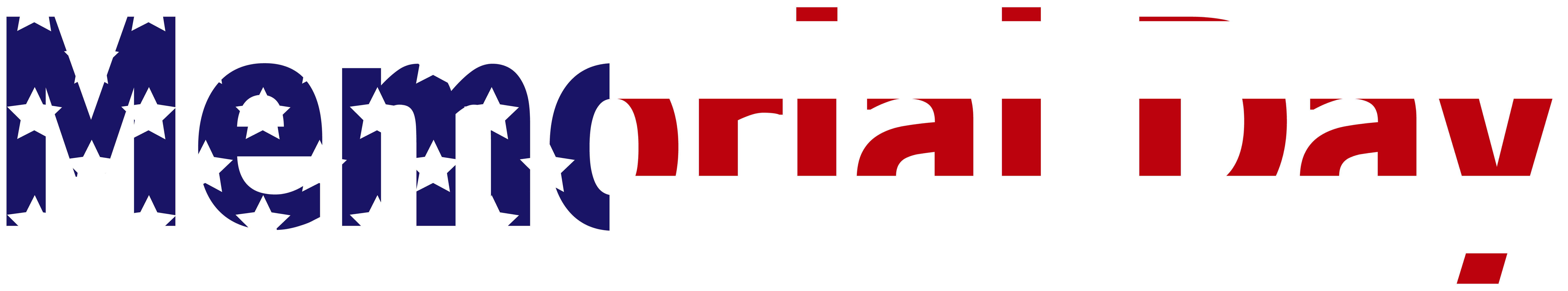 8000x1488 Memorial Day Free Clipart