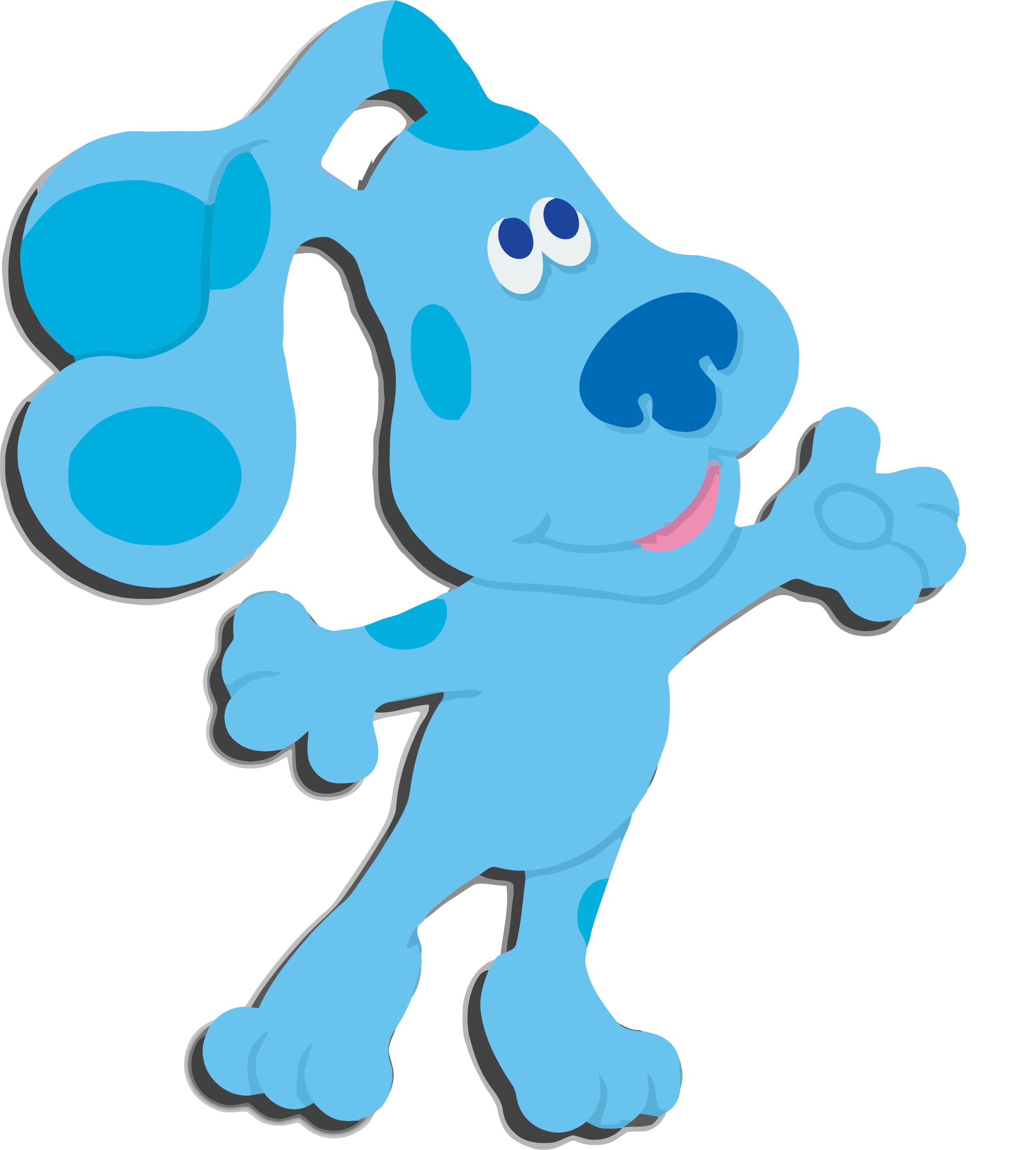2479x2750 Blue's Clues Clip Art Catch Clipart Png