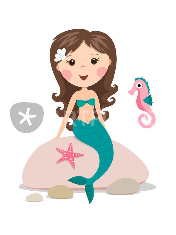 600x800 Mermaid Clipart Free Clip Art