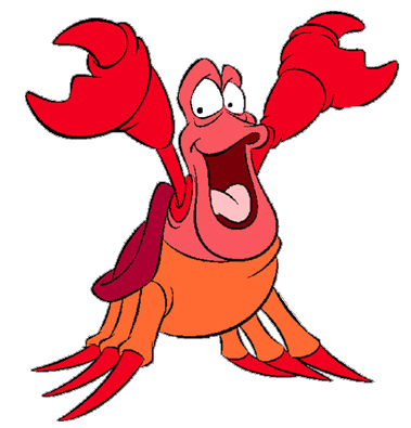 379x395 Sebastian The Crab Clip Art Disney Clip Art Galore