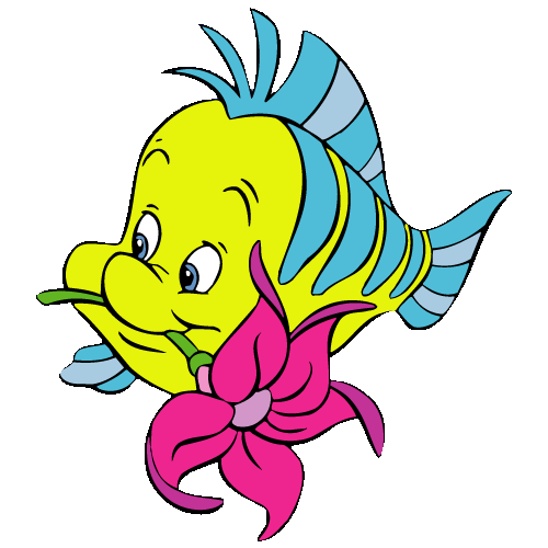 500x500 Linguado Pequena Sereia Png