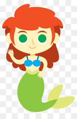 260x400 Mermaid Party Service Birthday Clip Art