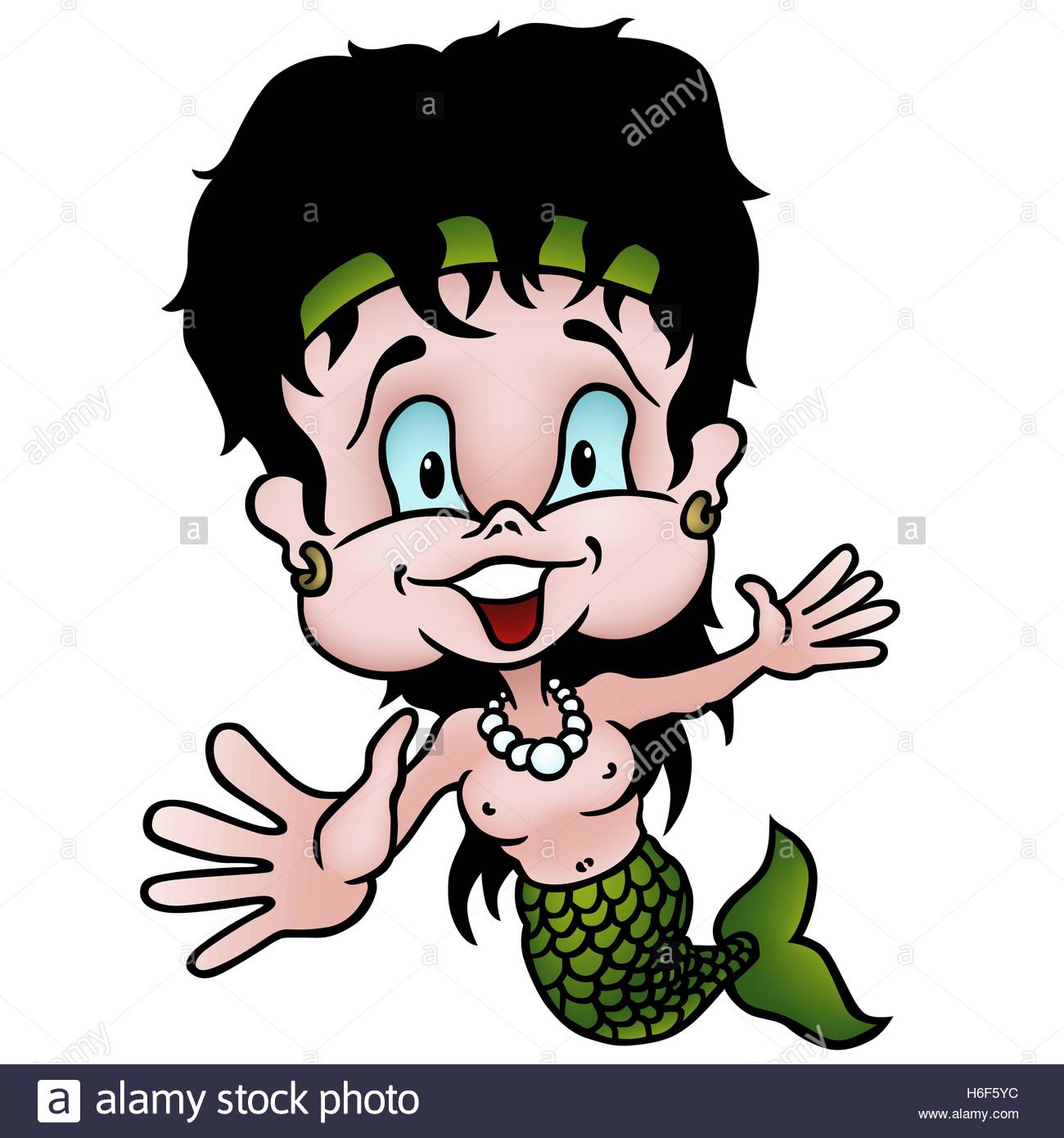 1300x1390 Mermaid Stock Vector Images