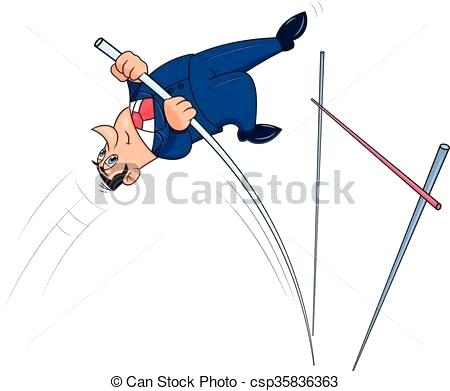 450x391 Pole Vault Cliprt Royalty Free Cliprt Illustration