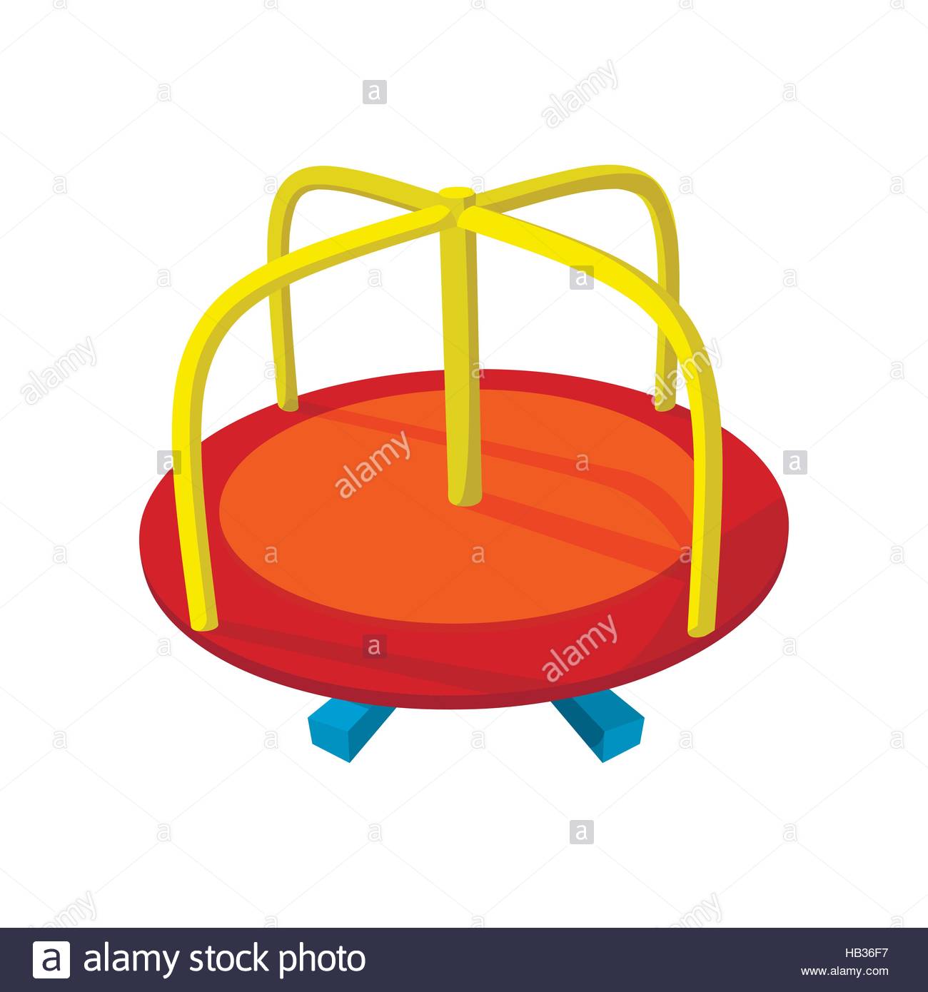 1300x1390 Merry Go Round Cartoon Icon Stock Vector Art Amp Illustration