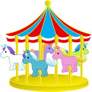 300x300 Carousel Ride Clipart