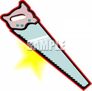 300x297 A Metal Saw Clipart Picture