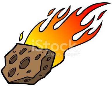 383x300 Meteor Premium Clipart