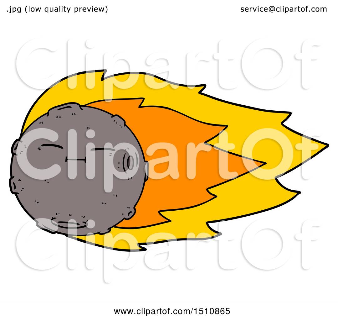 1080x1024 Cartoon Meteorite By Lineartestpilot