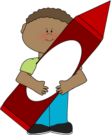 370x450 Clipart Crayons