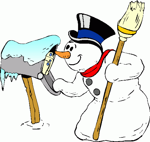 490x462 Winter Holiday Clip Art Free Mailbox Clipart Clipart