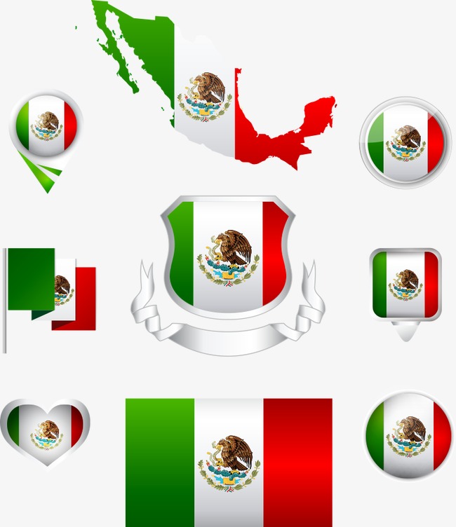 650x752 Mexican Flag Png, Vectors, Psd, And Clipart For Free Download