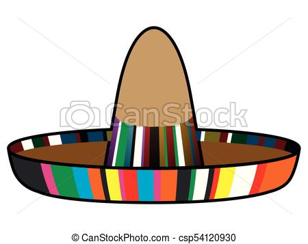 450x357 Isolated Mexican Hat Image Vector Illustration Design.