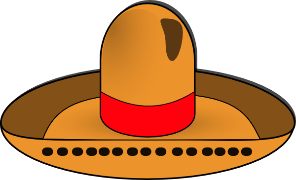 600x365 Sombrero Clip Art Free Vector 4vector