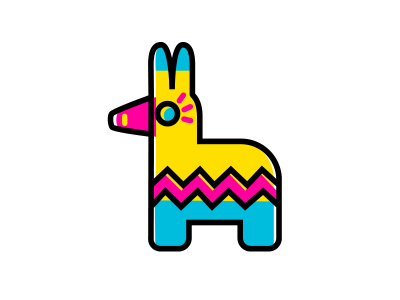400x300 Mex~icons Pinata By Inkbyte Studios
