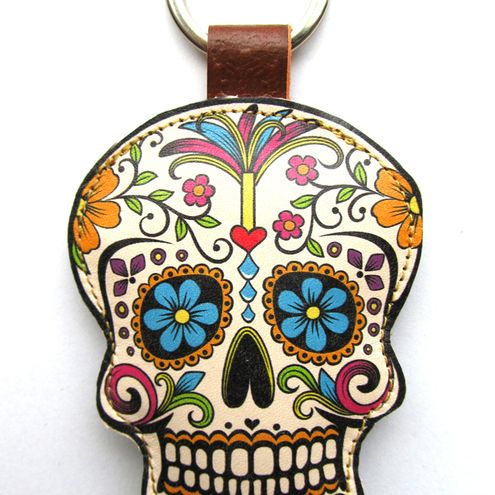 495x495 Elegant Sugar Skull Clipart