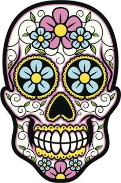 236x357 Day Of The Dead Skull Clipart Clip Art, Sugar Skulls Clipart Clip