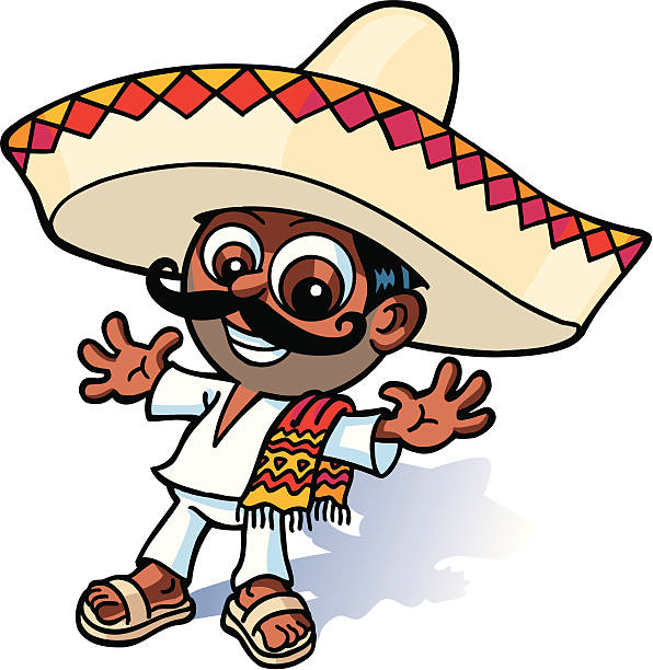 596x612 Collection Of Mexican Man Clipart High Quality, Free