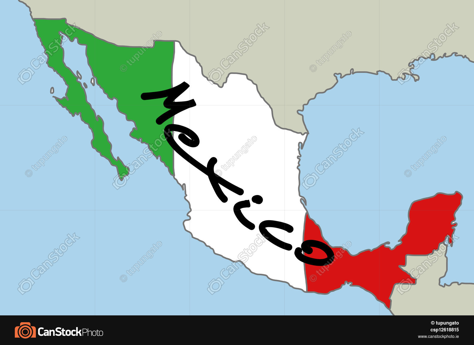 Mexico Map Clipart at GetDrawings  Free download