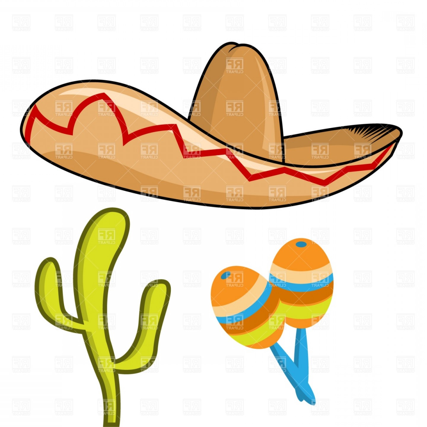 1440x1440 Mexican Vector Clip Art Lazttweet