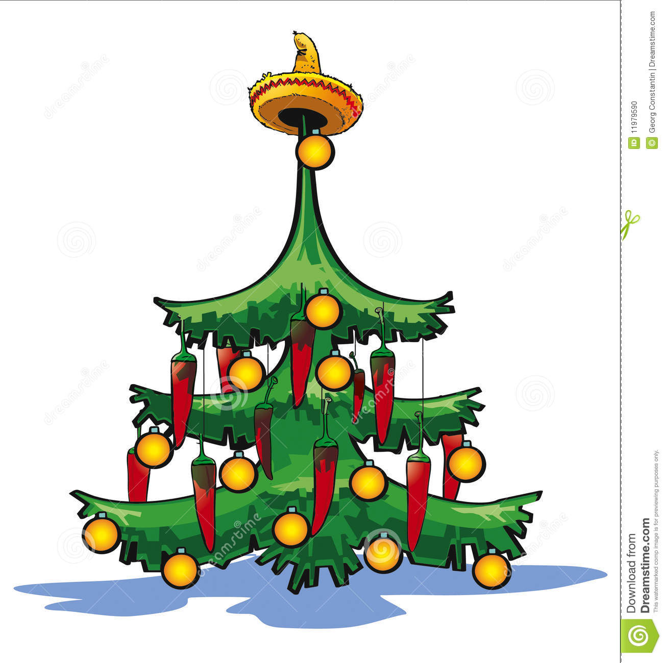 1305x1300 Mexico Christmas Clipart