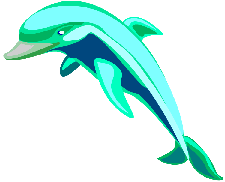 750x607 Top 80 Dolphin Clip Art