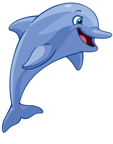 391x500 Collection Of Cute Dolphin Clipart High Quality, Free