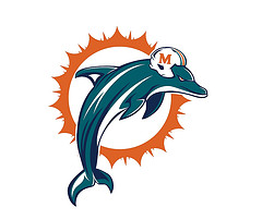 240x202 Miami Dolphins Clipart