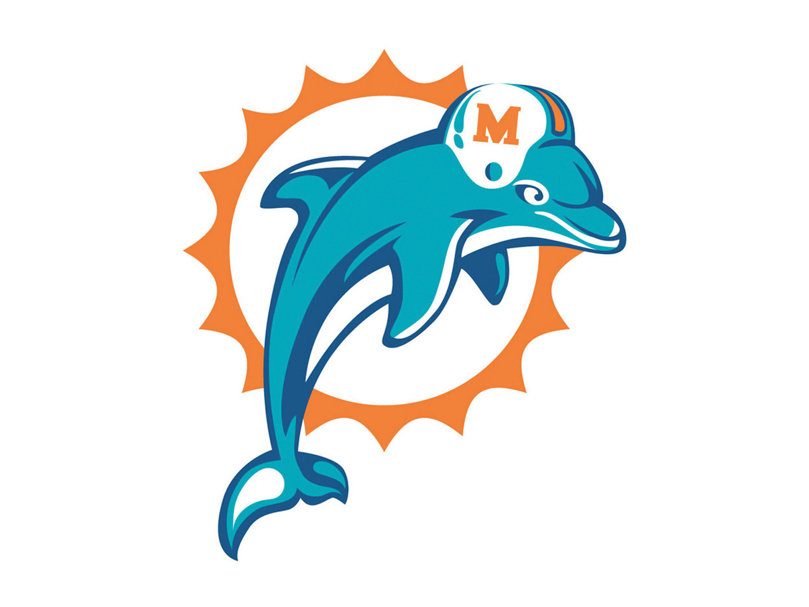 1600x1200 Miami Dolphin Logo Clip Art Clipart