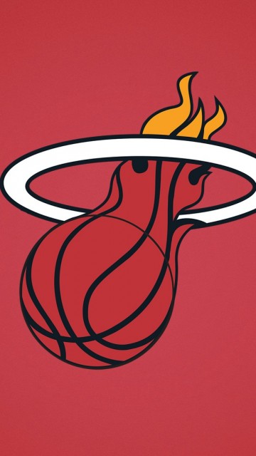 360x640 Miami Heat Background Wallpaper 33534