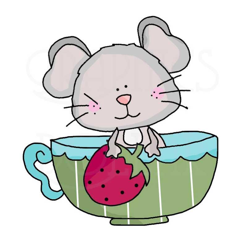 780x780 Teacup Mice Clip Art
