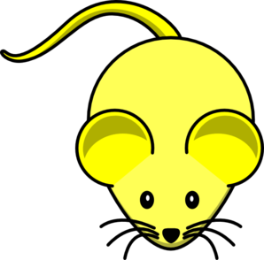 298x294 Yellow Mouse Clip Art