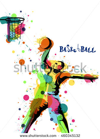 338x470 Splash Clipart Basketball