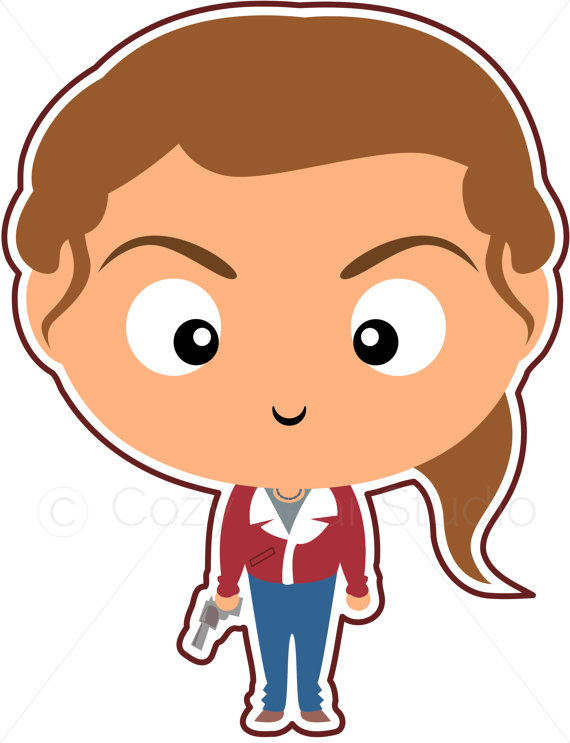 570x743 Stranger Things Nancy Wheeler Cute Funko Pop Style Clipart