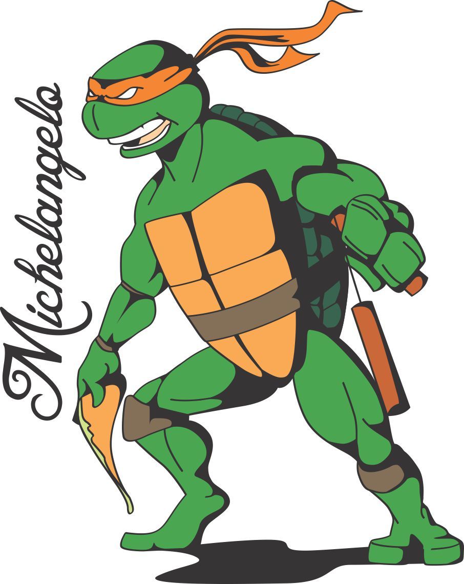 906x1140 Michelangelo Por Gustantov