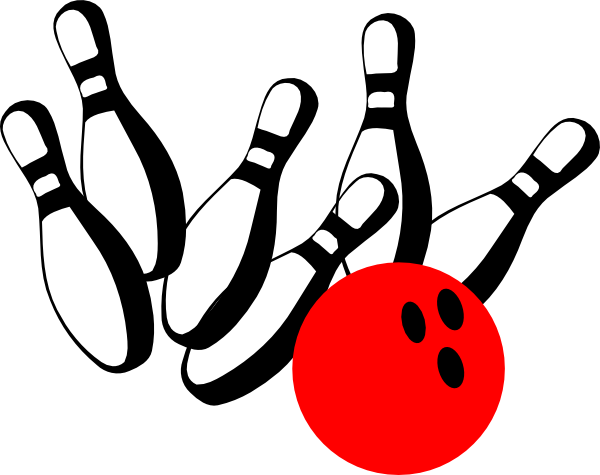 600x475 Bowling Clip Art