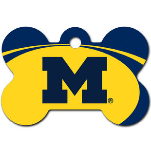 310x310 Michigan Wolverines Dog Id Tag
